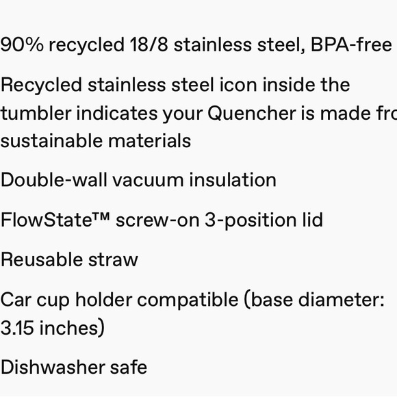 Stanley Quencher H2.0 Tumbler 14oz - Frost❄️💧 - Picture 6 of 8